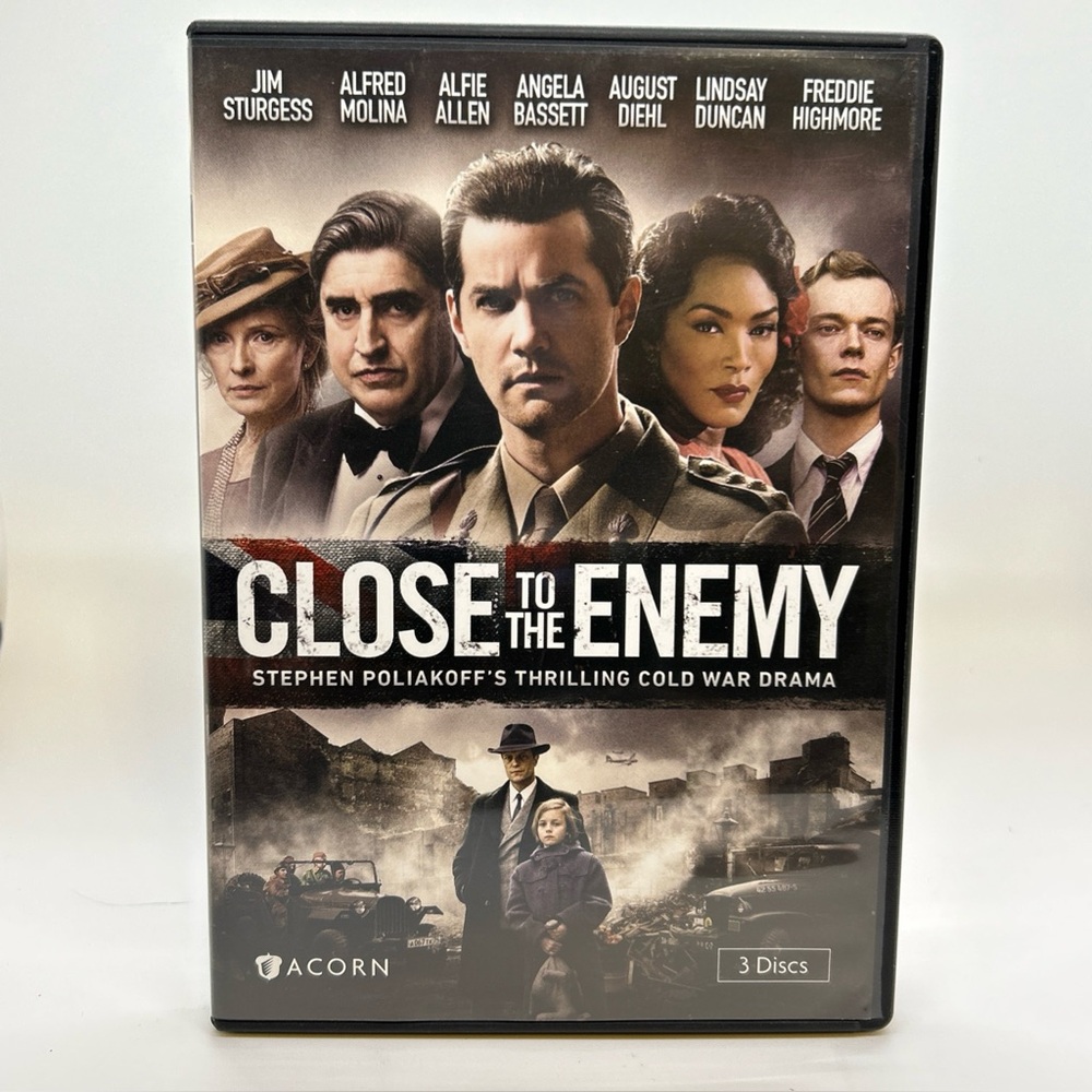 DVD Close To The Enemy Acorn British TV Drama War Historical Thriller Spy